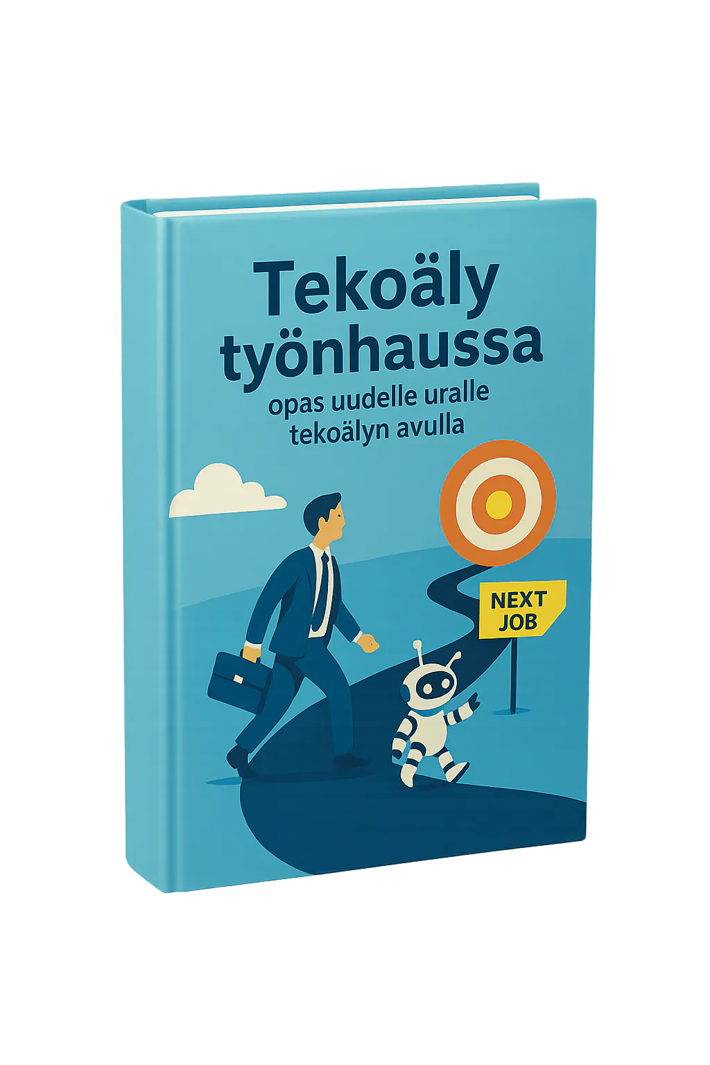 Tekoäly työnhaussa - E-kirjan kansi